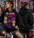 You Woke The Anxiety Hoodie | Dark Humour Unisex Hoodie
