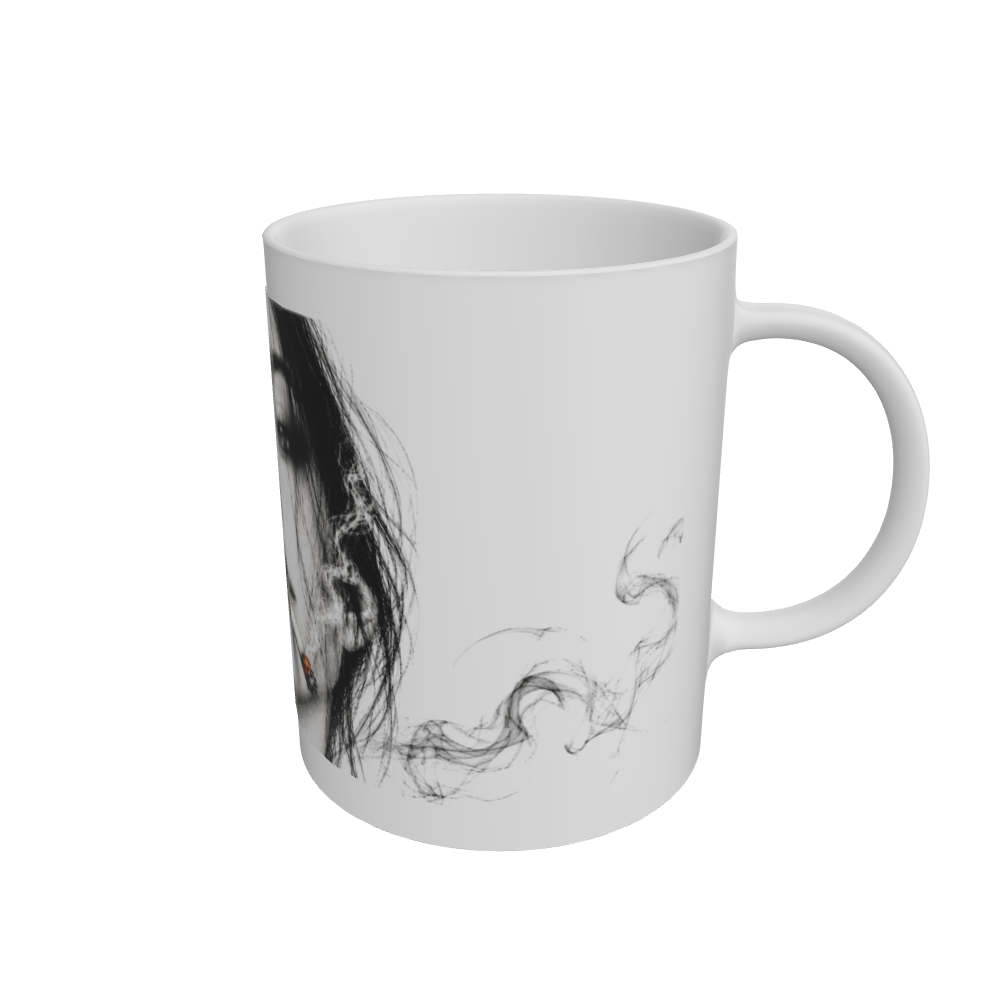 White Mug Front