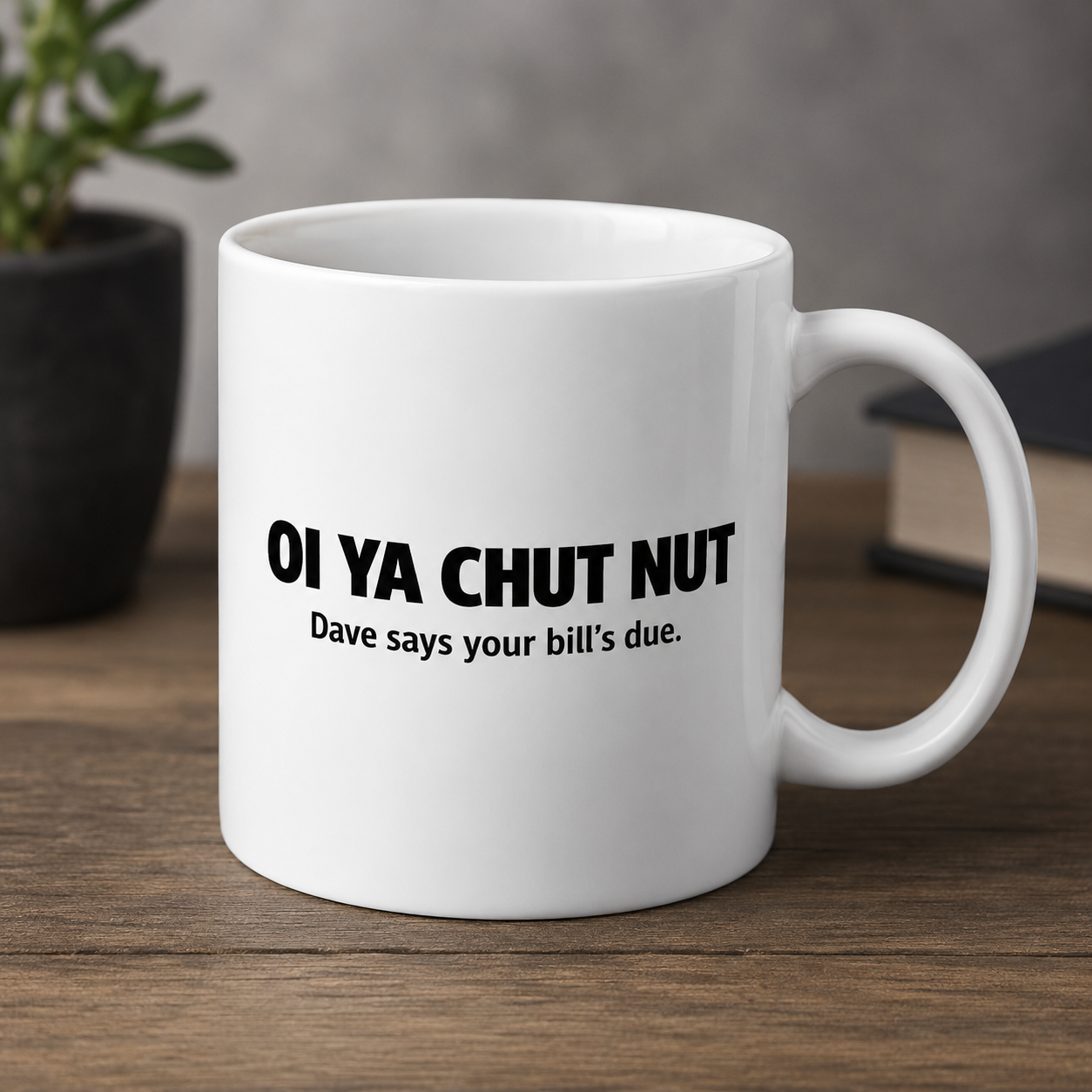 Oi Chut Nut Mug