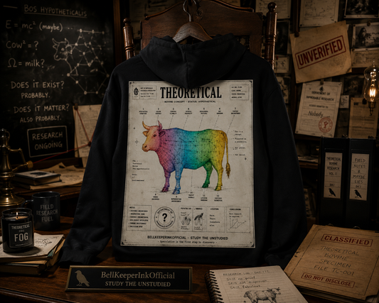 The Theoretical Cow Hoodie