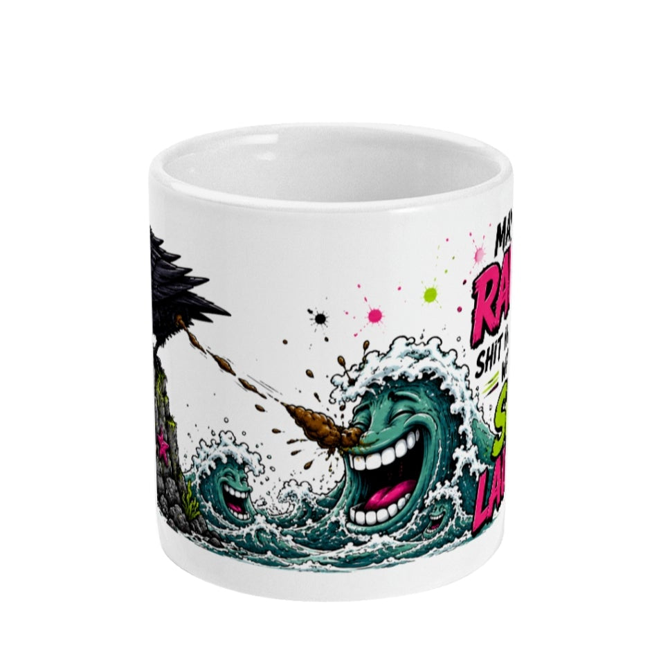 The Raven Mug | Gothic Dark Humour Ceramic Coffee Mug